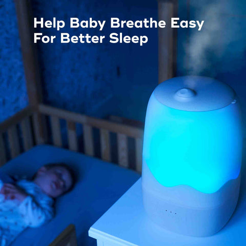 Humidificador de vapor frío 3 en 1 Wave para bebés