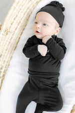 Conjunto de ropa para recién nacido, conjunto de ropa para bebé niño - Negro