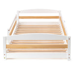 Cama individual a ras de suelo