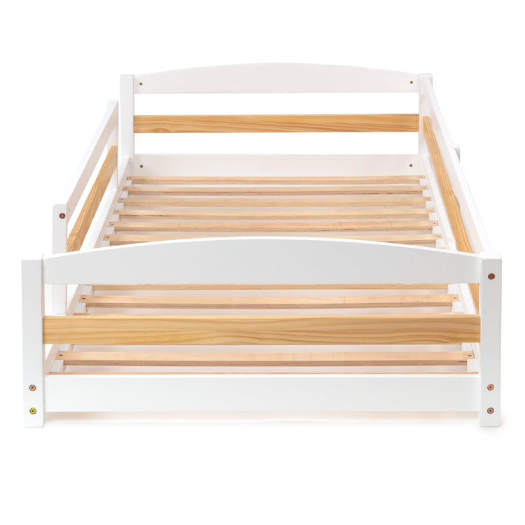 Cama individual a ras de suelo