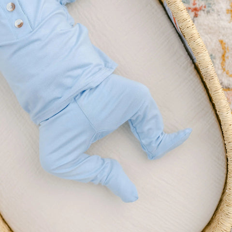 Conjuntos para bebé niño, Conjuntos para recién nacidos, Conjunto azul para bebé - Azul bebé