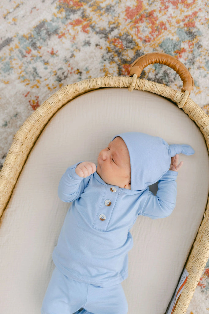 Conjuntos para bebé niño, Conjuntos para recién nacidos, Conjunto azul para bebé - Azul bebé