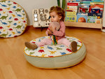 Cojín de suelo para niños Montessori, tapete de juego, cojín grande para niños pequeños