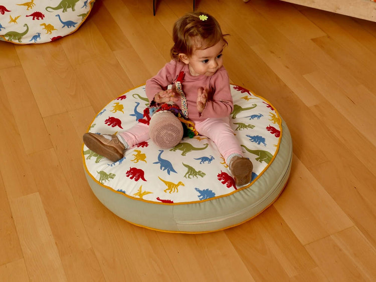 Cojín de suelo para niños Montessori, tapete de juego, cojín grande para niños pequeños