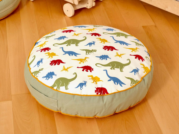 Cojín de suelo para niños Montessori, tapete de juego, cojín grande para niños pequeños