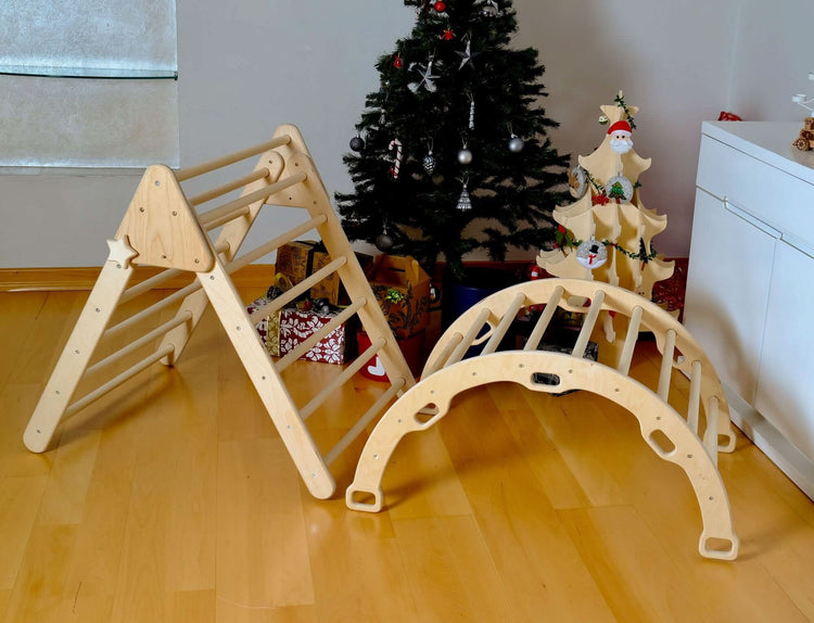 Juego de escalada Montessori de 5 piezas | Juego de interior