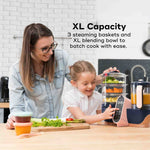Preparador de alimentos para bebés Duo Meal Station XL