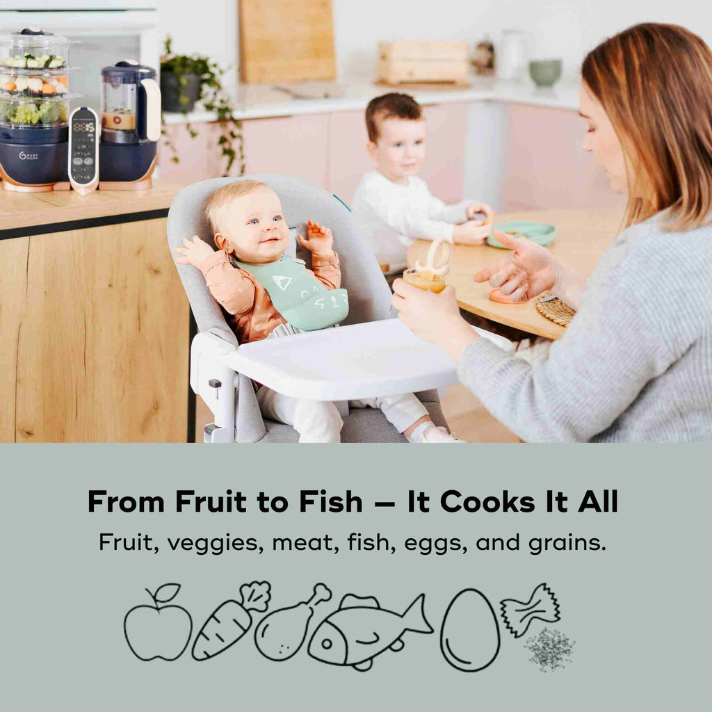 Preparador de alimentos para bebés Duo Meal Station XL