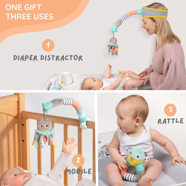 Set de regalo para bebé 3 en 1 Dingle Dangle