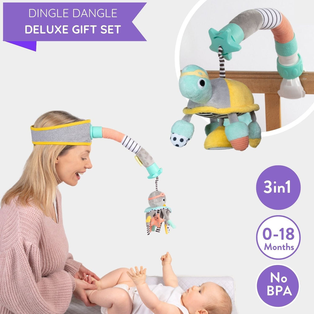 Set de regalo de lujo para bebé con colgante Dingle