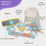 Set de regalo de lujo para bebé con colgante Dingle