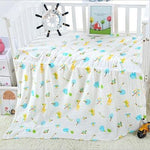 Muselina 100% algodón, mantas suaves para recién nacidos, gasa para baño, envoltura para bebés, saco de dormir para cochecito.