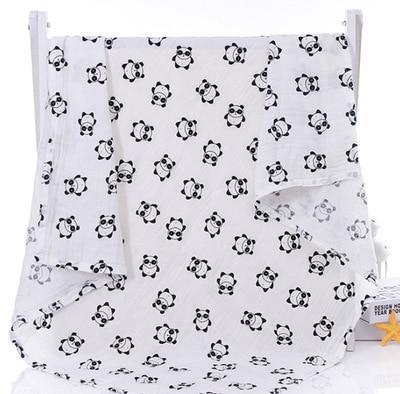 Muselina 100% algodón, mantas suaves para recién nacidos, gasa para baño, envoltura para bebés, saco de dormir para cochecito.