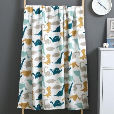 Muselina 100% algodón, mantas suaves para recién nacidos, gasa para baño, envoltura para bebés, saco de dormir para cochecito.
