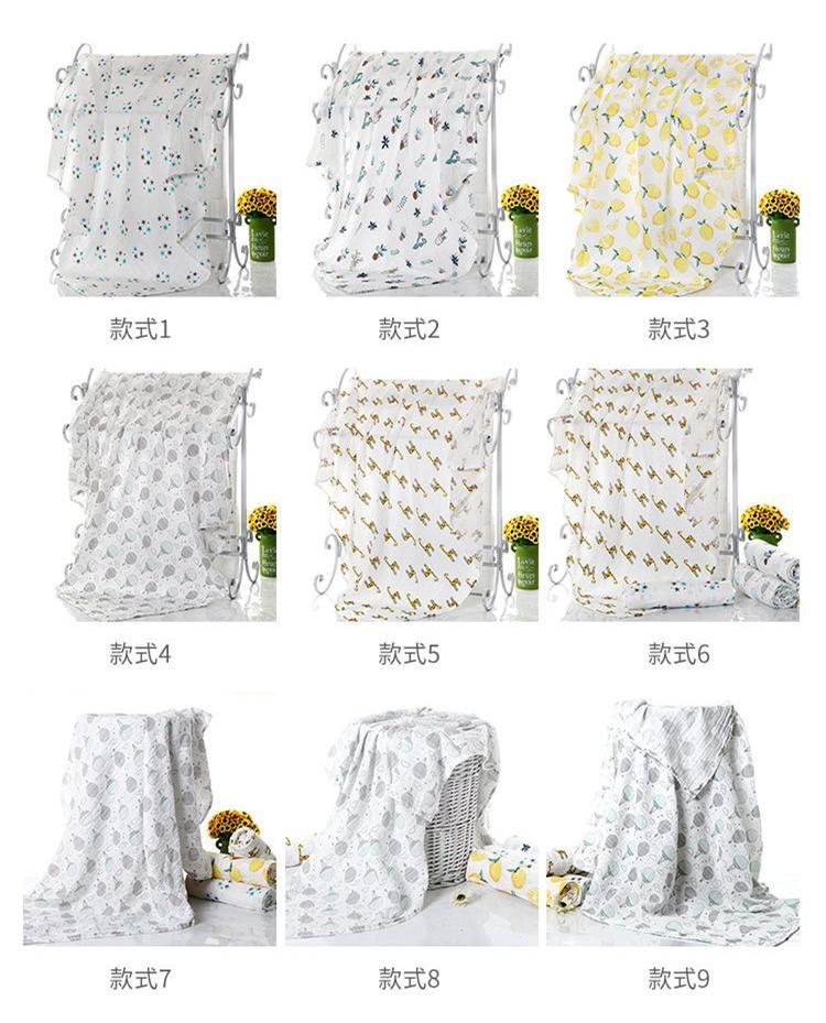 Muselina 100% algodón, mantas suaves para recién nacidos, gasa para baño, envoltura para bebés, saco de dormir para cochecito.