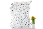Muselina 100% algodón, mantas suaves para recién nacidos, gasa para baño, envoltura para bebés, saco de dormir para cochecito.