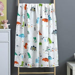 Muselina 100% algodón, mantas suaves para recién nacidos, gasa para baño, envoltura para bebés, saco de dormir para cochecito.