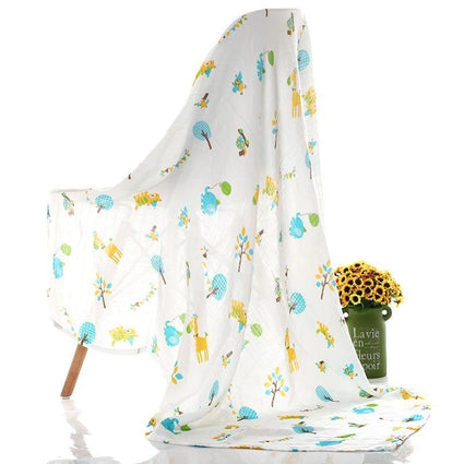 Muselina 100% algodón, mantas suaves para recién nacidos, gasa para baño, envoltura para bebés, saco de dormir para cochecito.