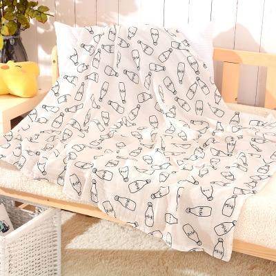 Muselina 100% algodón, mantas suaves para recién nacidos, gasa para baño, envoltura para bebés, saco de dormir para cochecito.