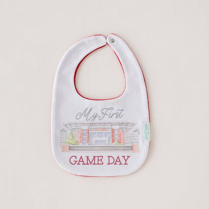 My First Game Day - Alabama Organic Cotton Baby Bib