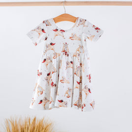 MVP: Vestido de algodón orgánico para niños de Mississippi Bulldogs