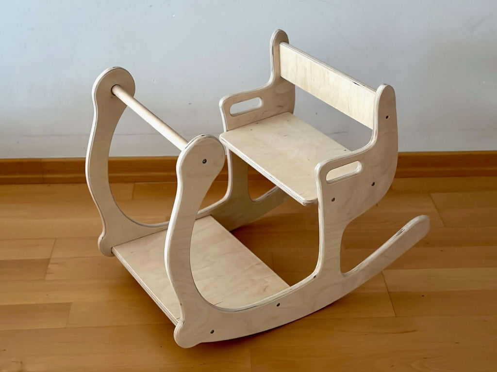 Juego de mecedora y mesa para niños pequeños: ecológico de Kidodido