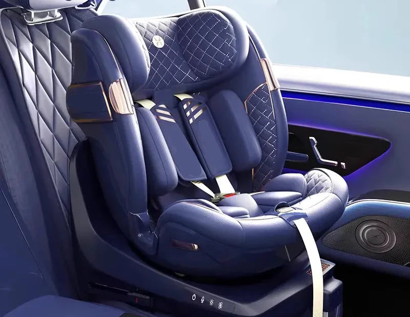 Asiento de seguridad premium para bebés: sistema de viaje Safety First con arnés de 5 puntos