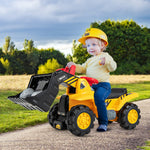 Camión excavadora de juguete para niños con pala ajustable, para mayores de 3 años.