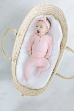 Conjunto de ropa (parte superior e inferior), gorro y diadema (recién nacido - 12 meses) - Rosa