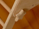 Parque infantil interior Montessori | Triángulo Pikler, arco de escalada, rampa y almohada 2 en 1
