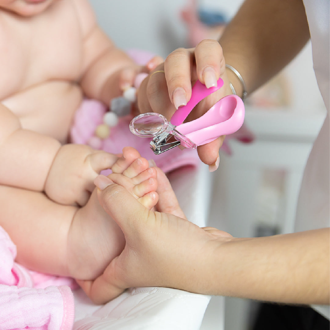 Primo Passi Cortaúñas para bebé, rosa