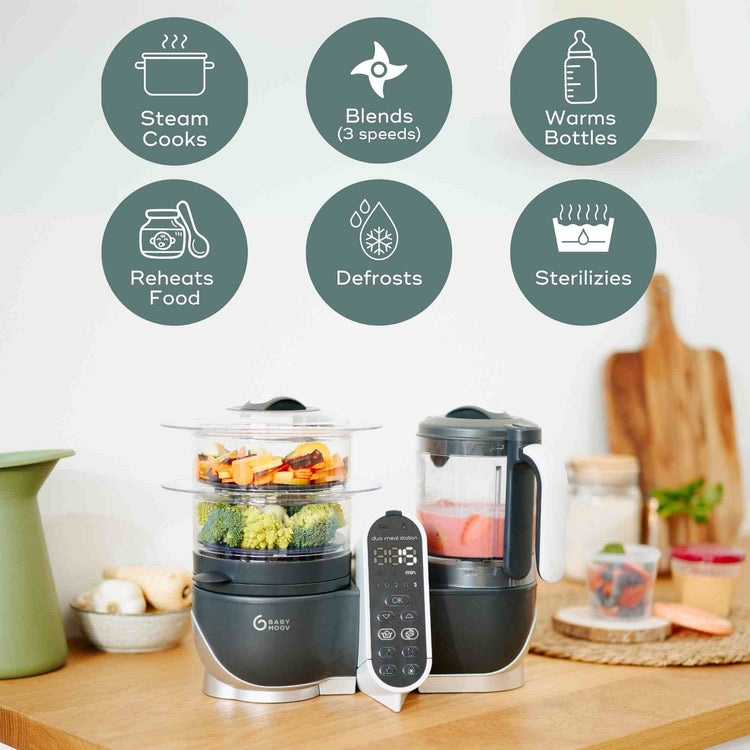 Preparador de alimentos para bebés Duo Meal Station