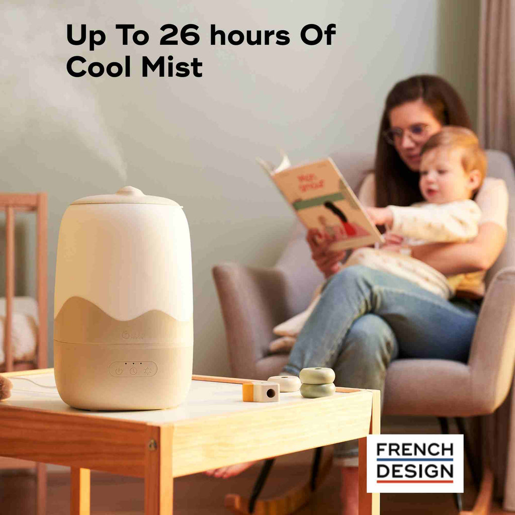 Humidificador de vapor frío 3 en 1 Wave para bebés