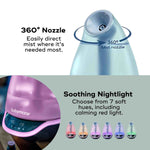 Humidificador Hygro Plus Humidificador, difusor y luz nocturna para bebés 3 en 1