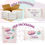 Toallitas húmedas para bebés Kinder by Nature 100 % biodegradables a base de agua - 672 unidades (12 paquetes de 56 toallitas)
