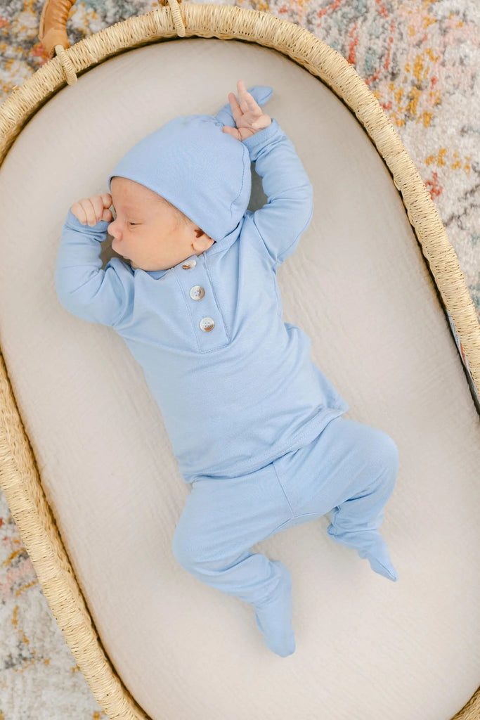Conjuntos para bebé niño, Conjuntos para recién nacidos, Conjunto azul para bebé - Azul bebé