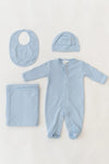 Conjunto para recién nacido de algodón Pima Premium de Stroller Society