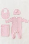 Conjunto para recién nacido de algodón Pima Premium de Stroller Society