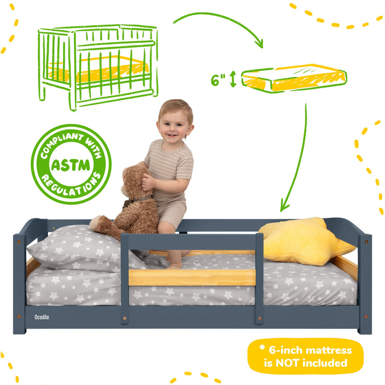 Cama de suelo - Tamaño cuna