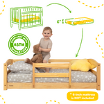 Cama de suelo - Tamaño cuna