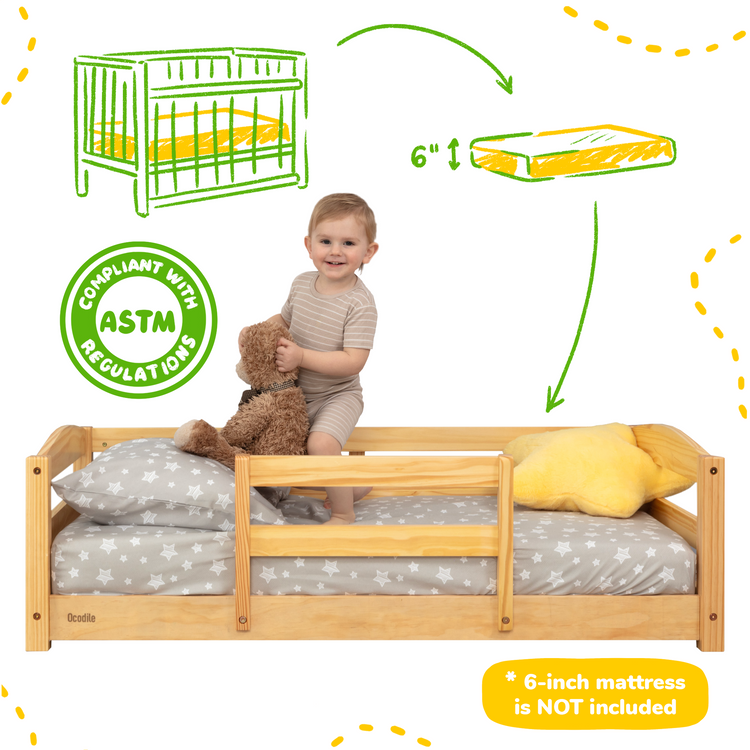 Cama de suelo - Tamaño cuna