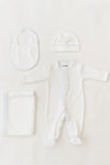Conjunto para recién nacido de algodón Pima Premium de Stroller Society