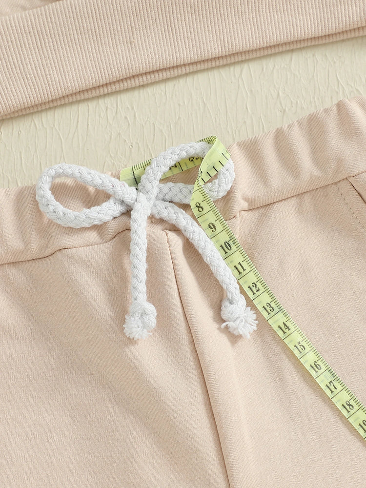 Conjunto de 2 piezas de pantalones deportivos con cordón y parte superior bordada de fútbol de manga larga para bebés y niños pequeños de otoño