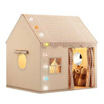 Tienda de juegos infantil con forma de castillo de princesa, plegable para interiores.