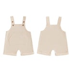 Mono para bebé, niño y niña, sin mangas, cuello cuadrado, bolsillo delantero, tirantes, pantalones cortos, mono
