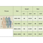 Conjunto de 2 piezas de mono con estampado de letras, cuello redondo y manga larga con gorro para bebé, niño y niña