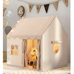 Tienda de juegos infantil con forma de castillo de princesa, plegable para interiores.