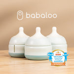 Juego de 3 biberones Babaloo