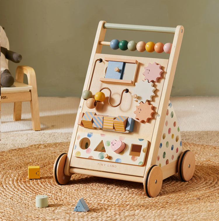 Andador de madera natural versátil Tiny Land®