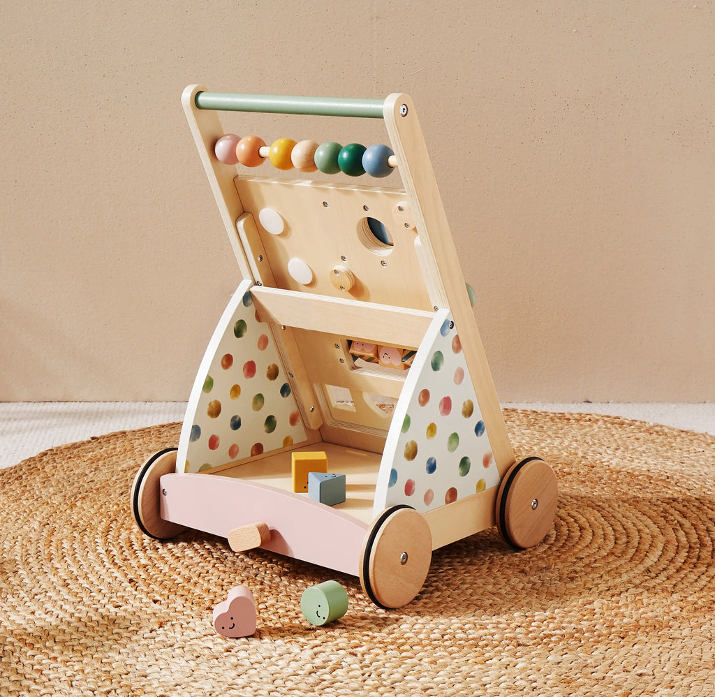 Andador de madera natural versátil Tiny Land®